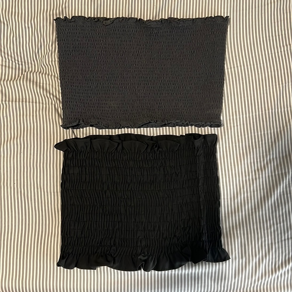 Bundle of 2 Bandeaus Size Small/Medium Victoria Secret Pink
